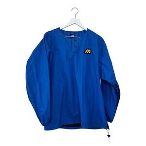 Vintage Mizuno Jacket Polyurethane Baseball Cage Warm Up Size Large